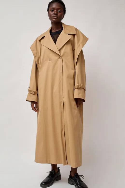 No.6 Store Trench Coat in Beige