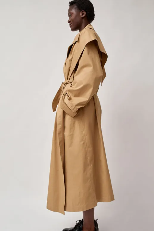 No.6 Store Trench Coat in Beige