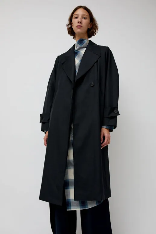 No.6 Store Trigonal Fall Coat in Charcoal