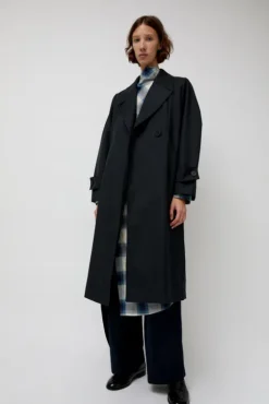 No.6 Store Trigonal Fall Coat in Charcoal