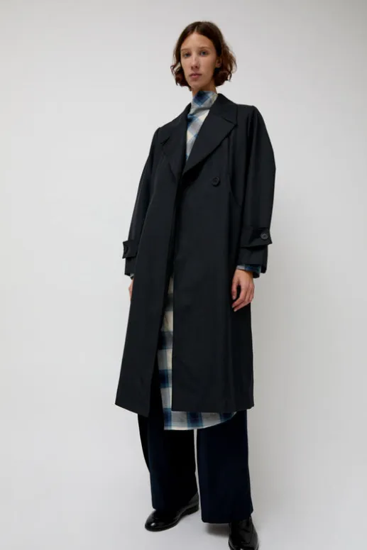 No.6 Store Trigonal Fall Coat in Charcoal