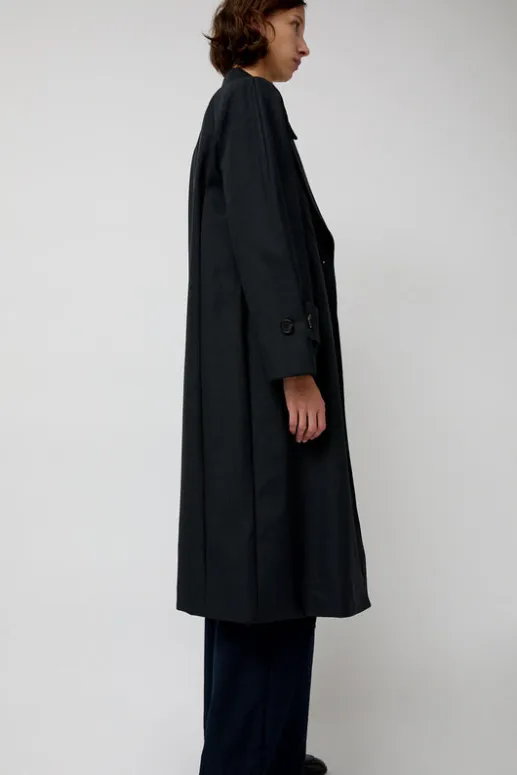 No.6 Store Trigonal Fall Coat in Charcoal