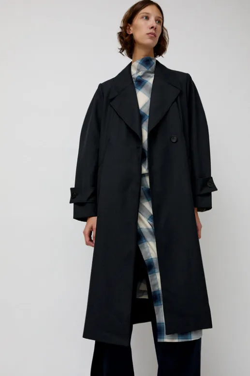 No.6 Store Trigonal Fall Coat in Charcoal