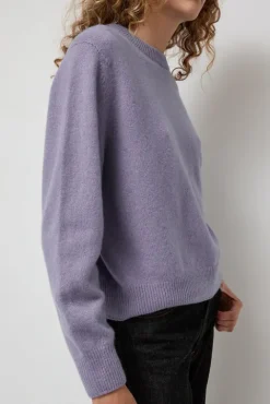 No.6 Store Tropical Dreams Crewneck in Violet Mix