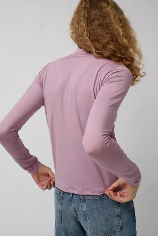 No.6 Store Turtleneck in Still Purple