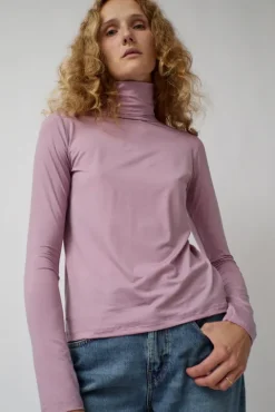 No.6 Store Turtleneck in Still Purple