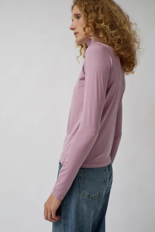 No.6 Store Turtleneck in Still Purple