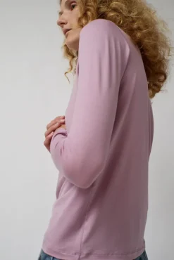No.6 Store Turtleneck in Still Purple