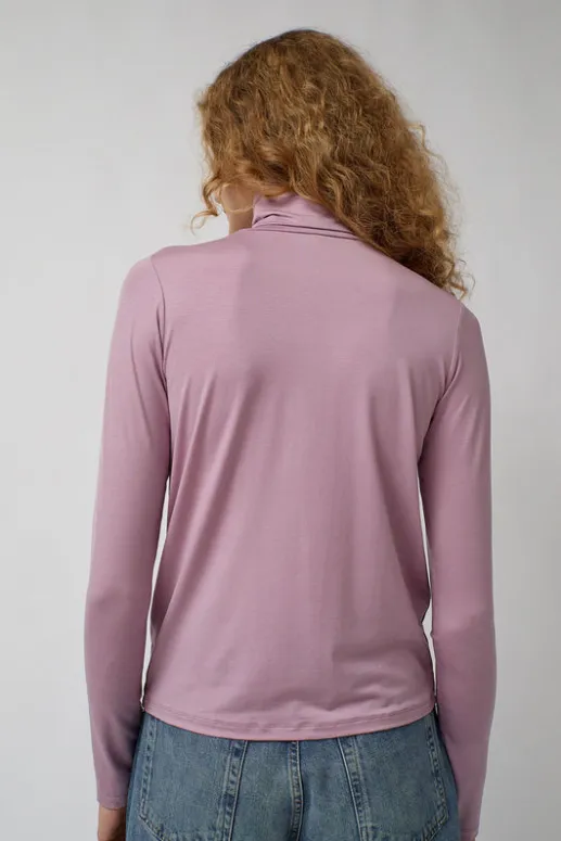 No.6 Store Turtleneck in Still Purple