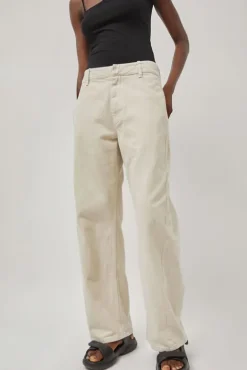 No.6 Store Twisted Pant in Moon