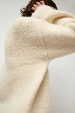 No.6 Store Vello Crewneck in Raw White