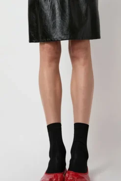No.6 Store Viscose Tabi Socks in Black