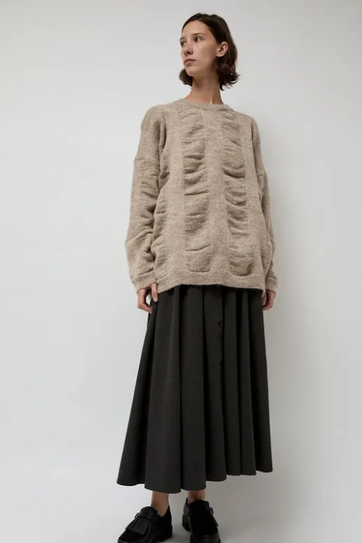 No.6 Store Waterfall Sweater in Natural