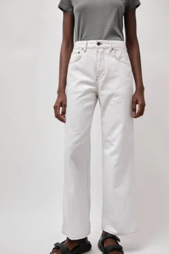 No.6 Store Wide Jean in Chalk White