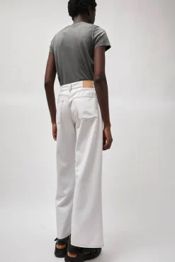 No.6 Store Wide Jean in Chalk White
