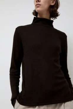 No.6 Store Wool Turtle Neck in Cacao