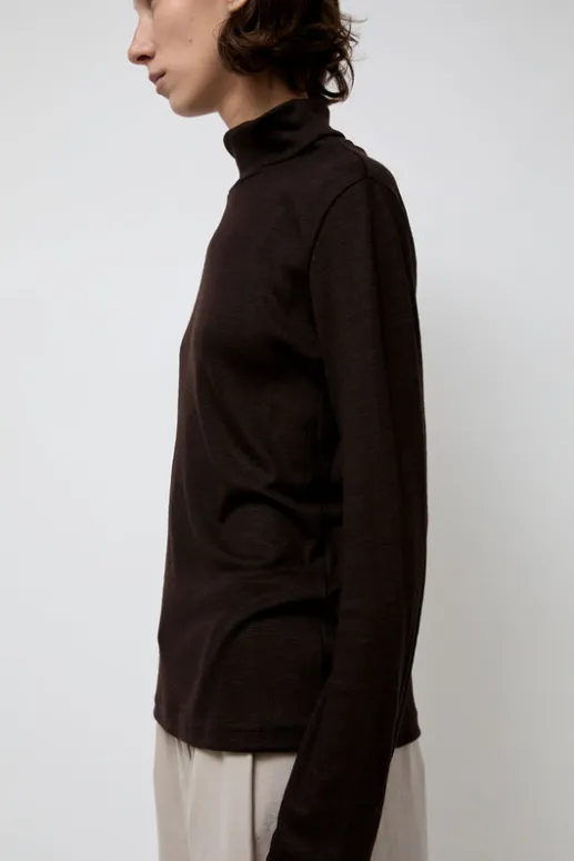 No.6 Store Wool Turtle Neck in Cacao