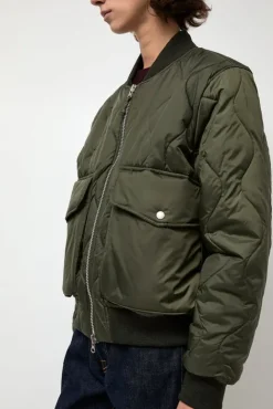 No.6 Store x Lavenham Bomber Jacket in Olive