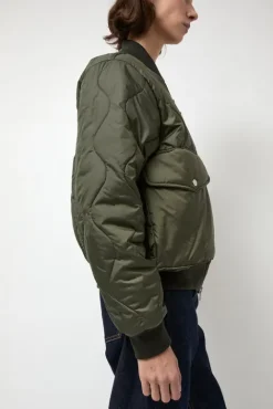 No.6 Store x Lavenham Bomber Jacket in Olive