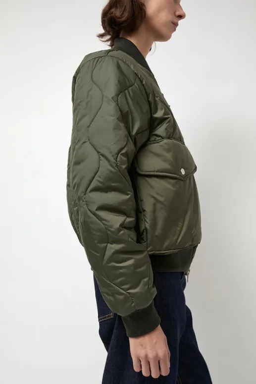 No.6 Store x Lavenham Bomber Jacket in Olive